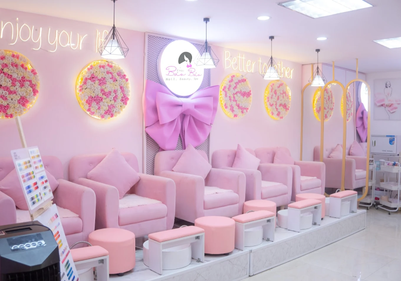 Tiệm nail Gò Vấp có dịch vụ đa dạng, không gian thư giãn