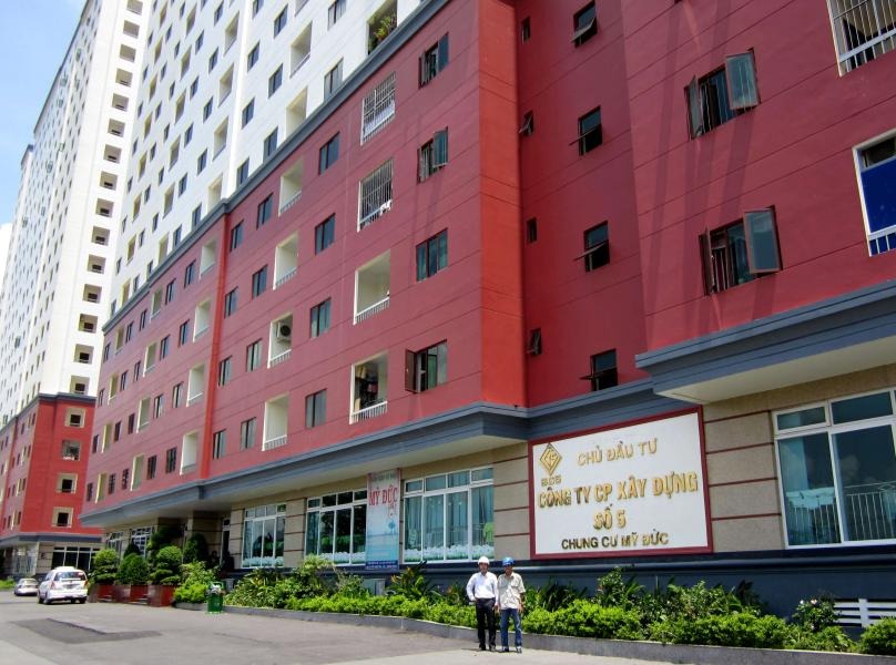 Phối cảnh chung cư Mỹ Đức