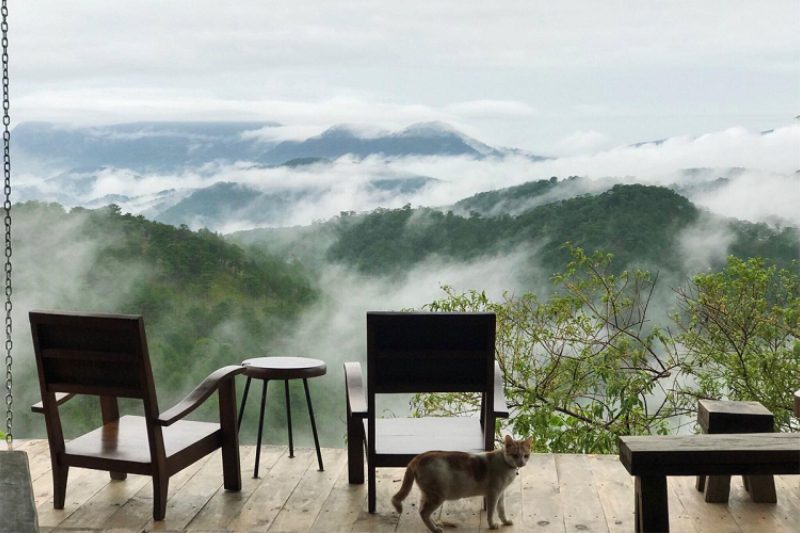 Nơi đây thích hợp để đón bình minh và săn mây