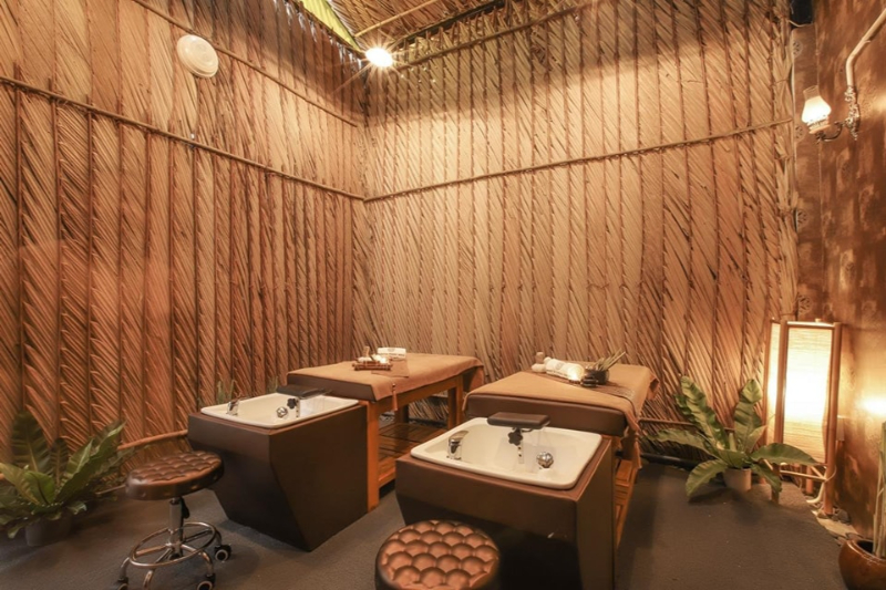 Spa Tân Bình nổi bật với không gian mang phong cách Thái đặc trưng