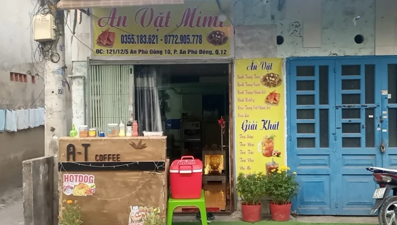 Quán ăn vặt Quận 12 là điểm đến quen thuộc với thực đơn ăn vặt phong phú