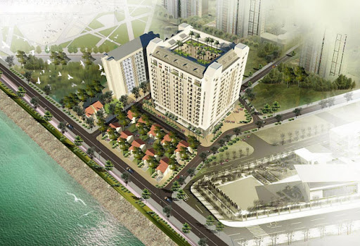 Phối cảnh chung cư B1 Trường Sa