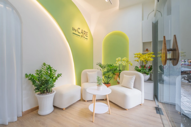 Spa Tân Phú có không gian sang trọng, thư giãn