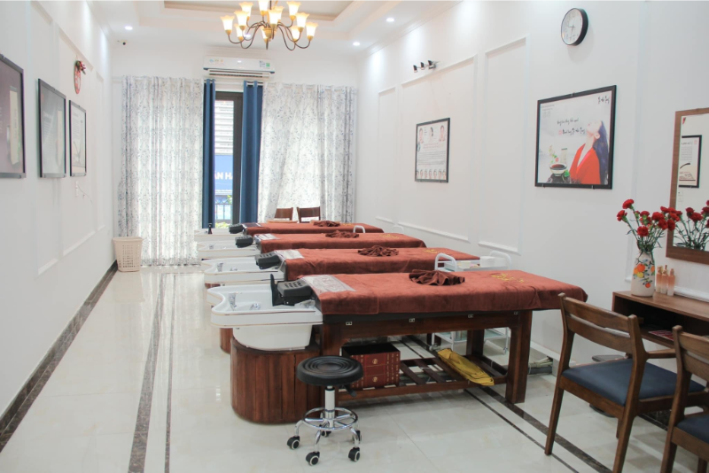Spa Bình Tân có không gian hiện đại, ấm cúng