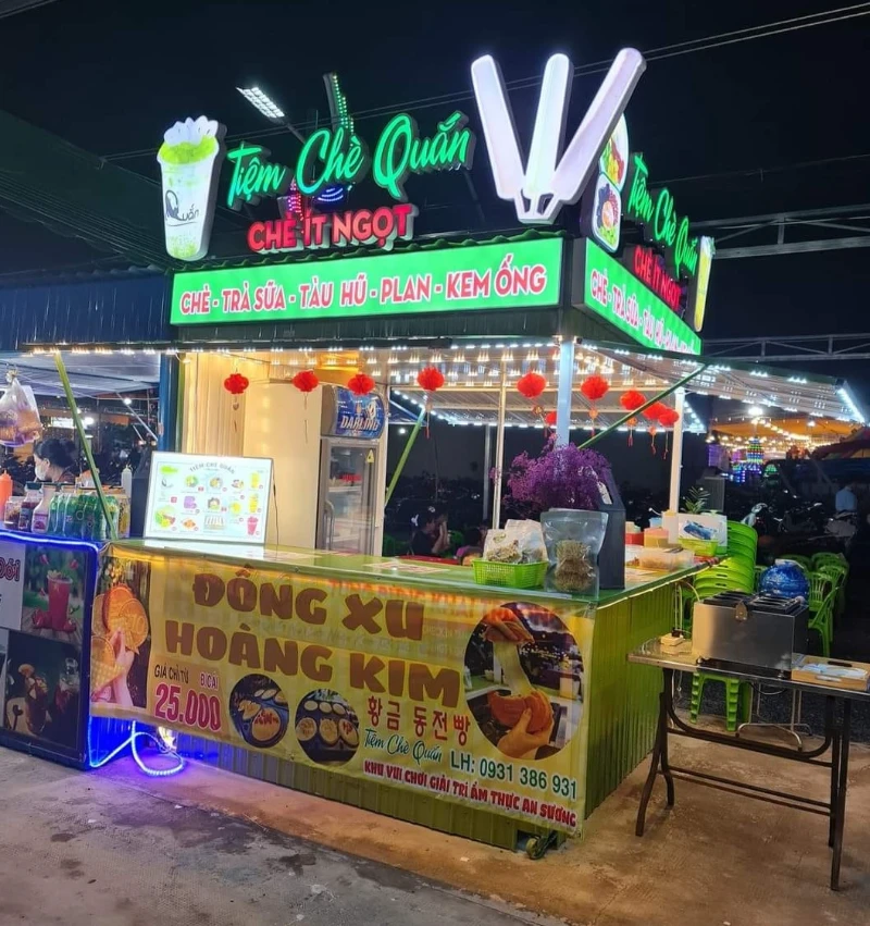 Quán ăn vặt Quận 12 có đa dạng các món chè ngọt thanh
