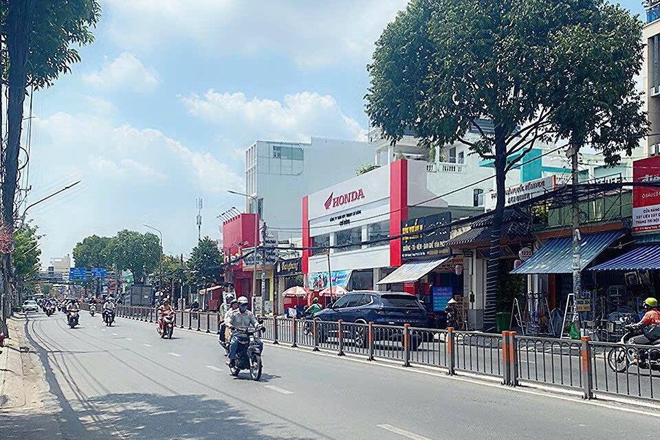 Đường Bạch Đằng, quận Bình Thạnh với tầm nhìn thoáng đãng và vị trí đắc địa