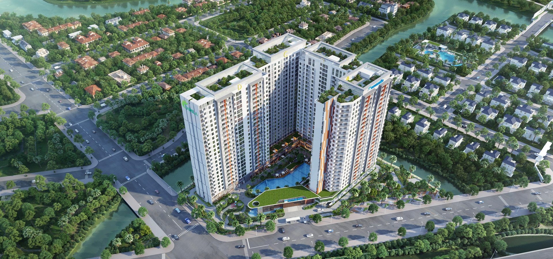 Toàn cảnh dự án Jamila Khang Điền tại TP. Thủ Đức