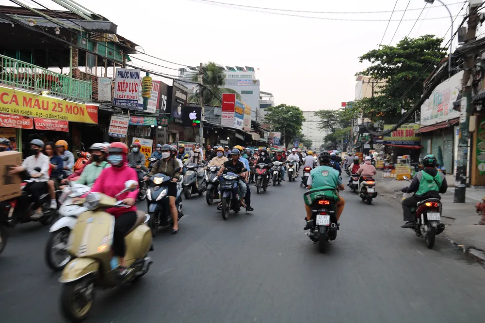 Đường Ung Văn Khiêm, quận Bình Thạnh, một trong những tuyến đường sầm uất và tiềm năng