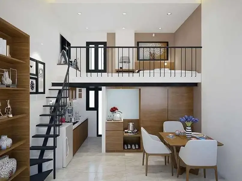 Căn hộ mini gác lửng tiện nghi – giải pháp lý tưởng trong chung cư cho sinh viên thuê