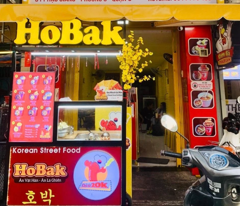 Quán ăn vặt Quận 6 có các món ăn mang phong cách Hàn Quốc đa dạng