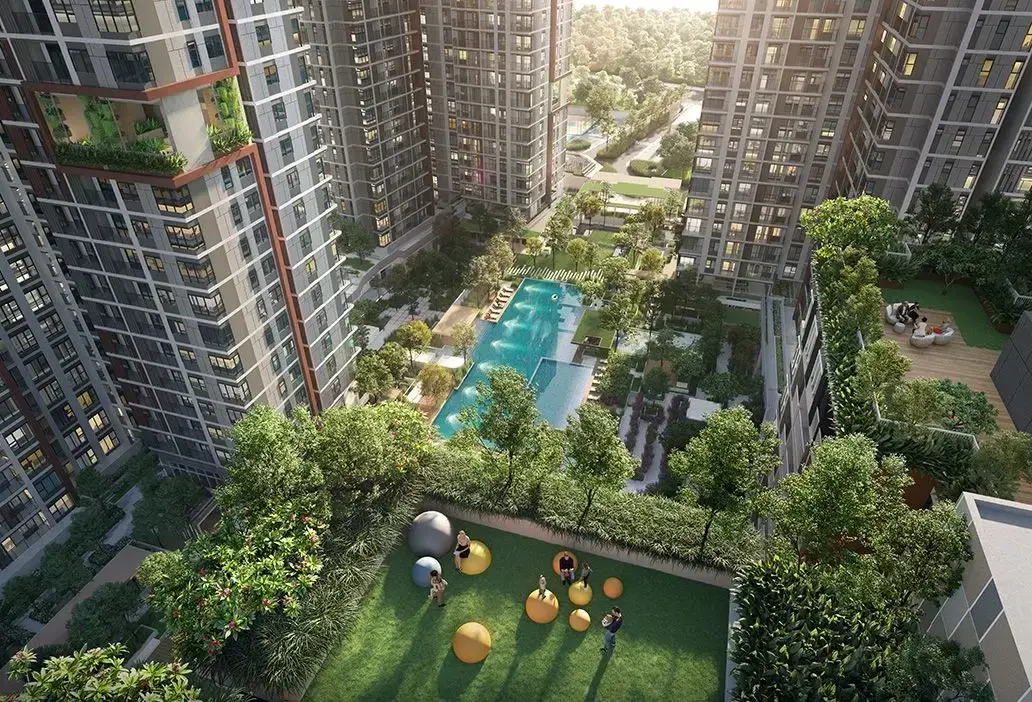 Tiện ích xanh và hồ bơi tại Elysian Thủ Đức