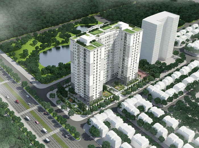 Toàn cảnh chung cư Full House quận Bình Tân