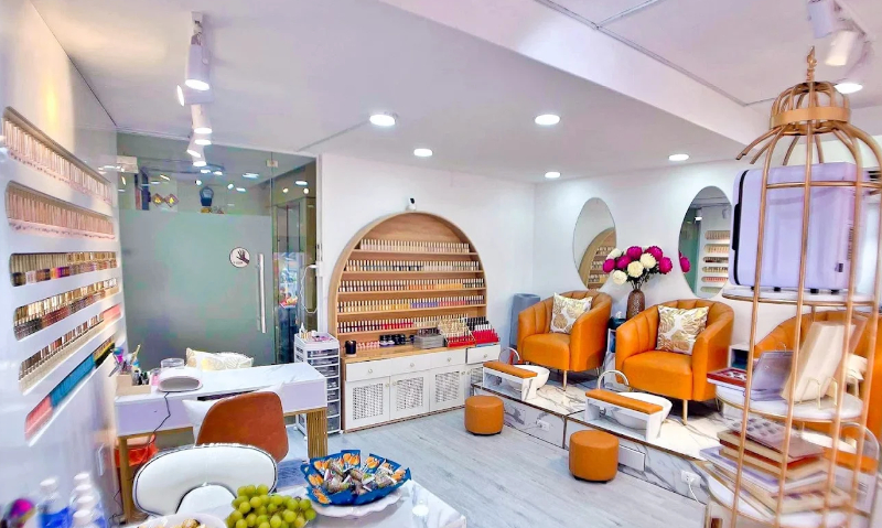 Tiệm nail Quận 4 có không gian thư giãn, dịch vụ chất lượng