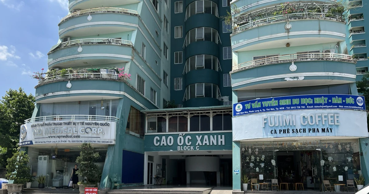 Phối cảnh chung cư Green Building (Cao Ốc Xanh) tại TP. Thủ Đức