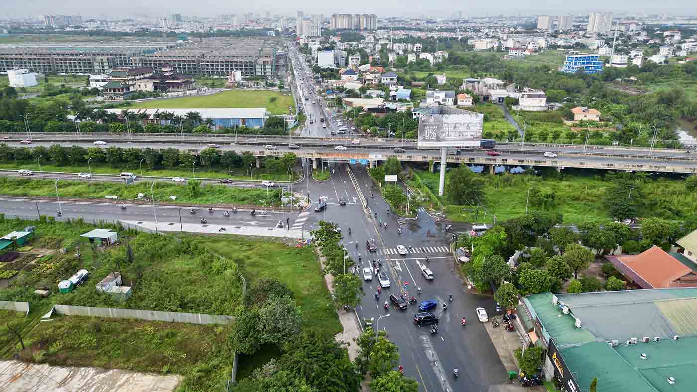 Hình ảnh Đường Đỗ Xuân Hợp, Thủ Đức, với các dự án bất động sản xung quanh