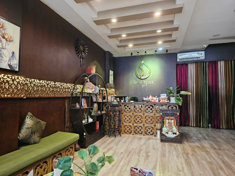 Spa TPHCM gây ấn tượng bởi không gian tối giản, gần gũi với thiên nhiên