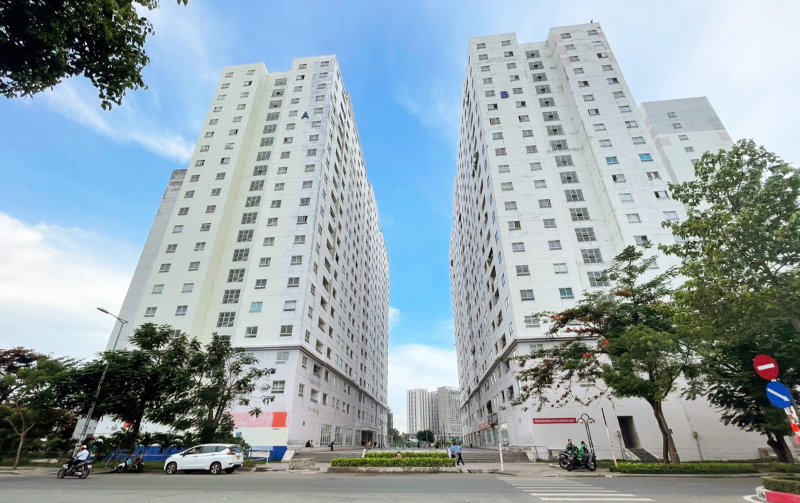 Chung cư giá rẻ Bình Thạnh được thiết kế theo mô hình compound với không gian sống yên tĩnh