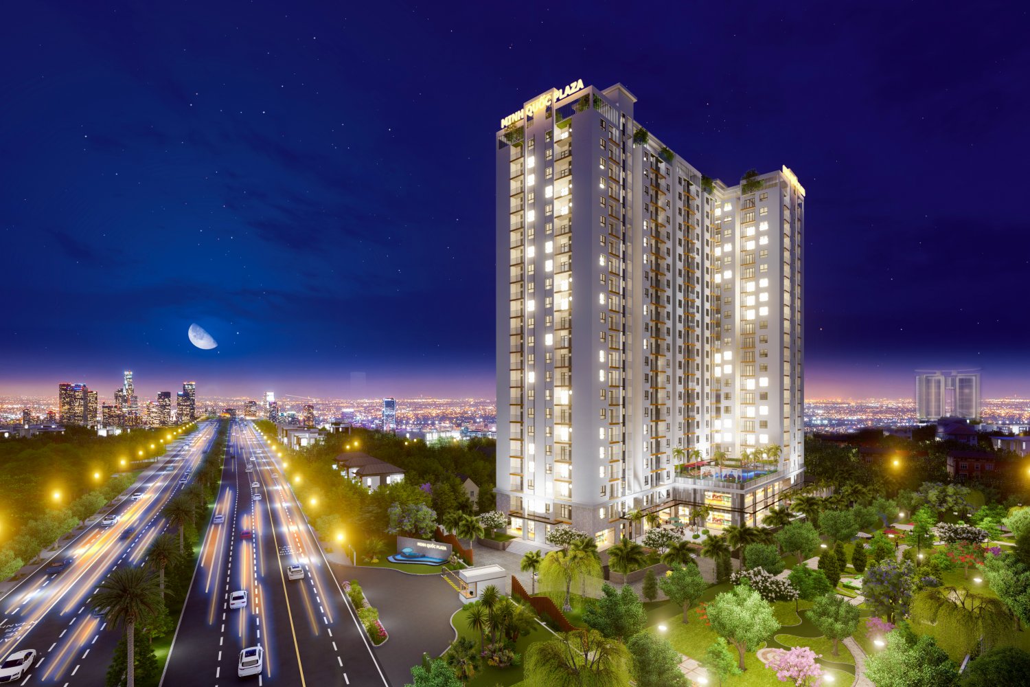 Căn hộ mẫu tại Minh Quốc Plaza