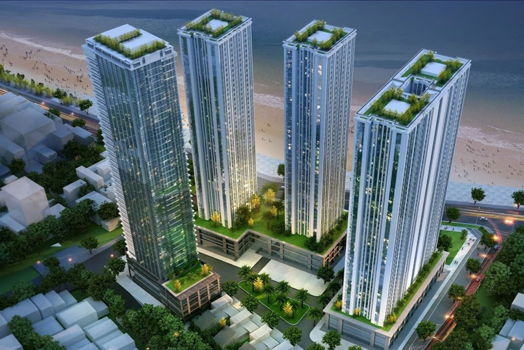 Thiết kế nội thất hiện đại với tầm nhìn biển tại Oceanus Nha Trang