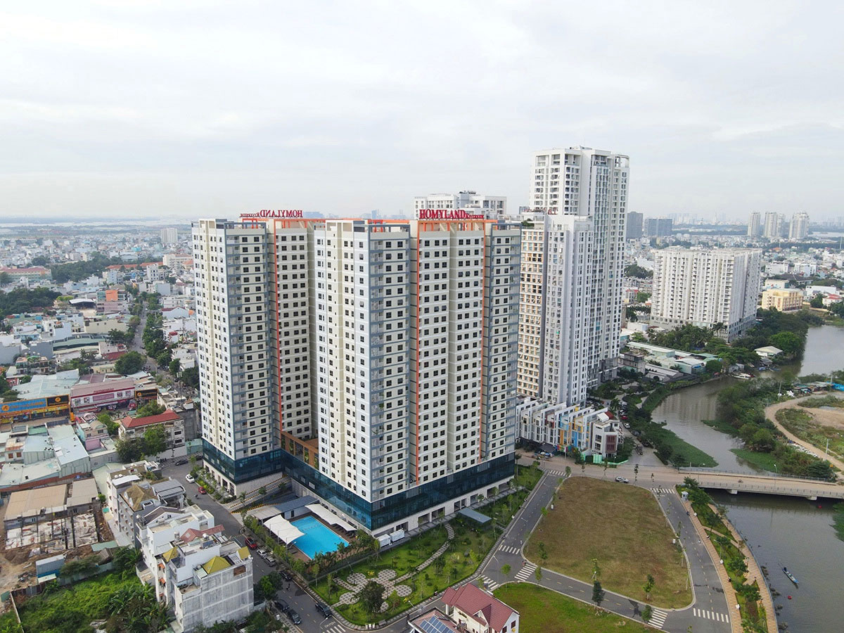 Toàn cảnh chung cư Homyland 1