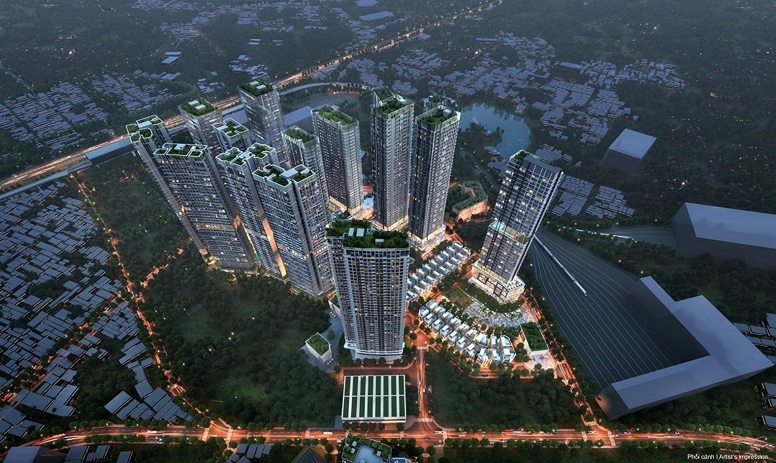 Phối cảnh dự án The 9 Stellars