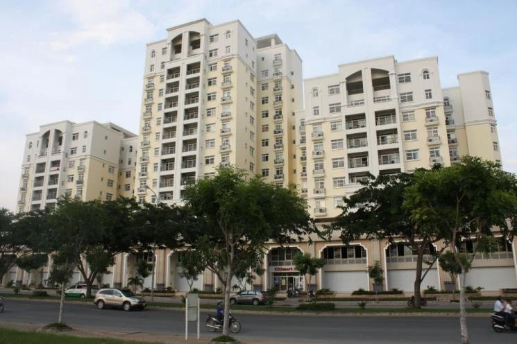 Nội thất sang trọng và tầm nhìn công viên tại căn hộ Green View