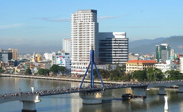 Phối cảnh dự án Indochina Riverside Towers bên sông Hàn