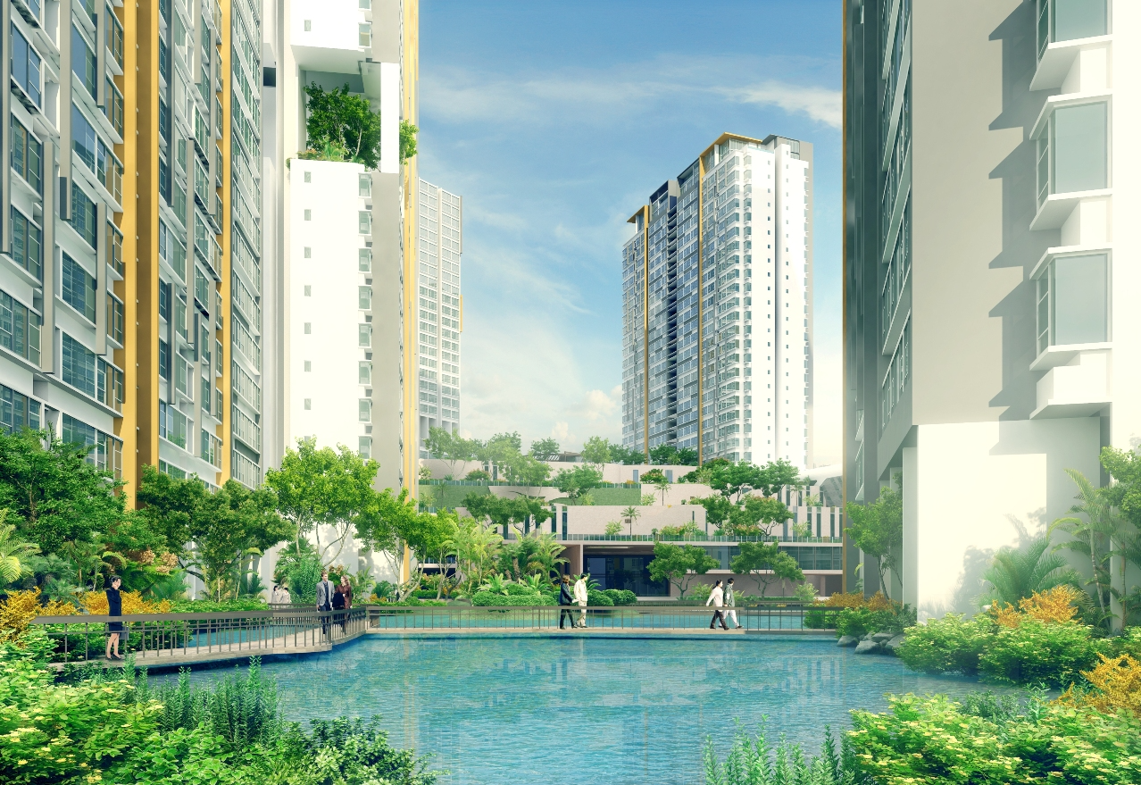Tiện ích hồ bơi tại khu căn hộ La Casa