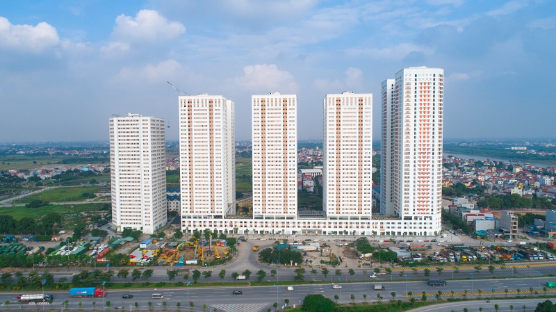 Toàn cảnh dự án chung cư Eurowindow Riverpark Đông Anh