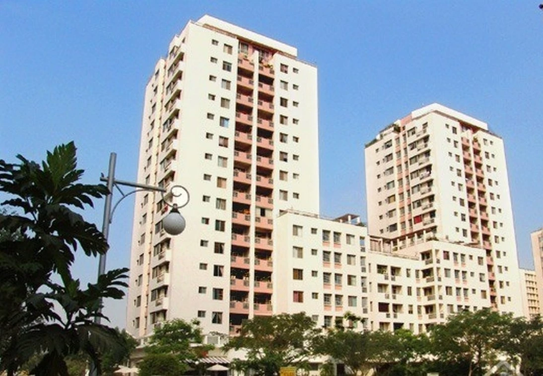 Toàn cảnh Chung cư Hưng Vượng 1, Phú Mỹ Hưng