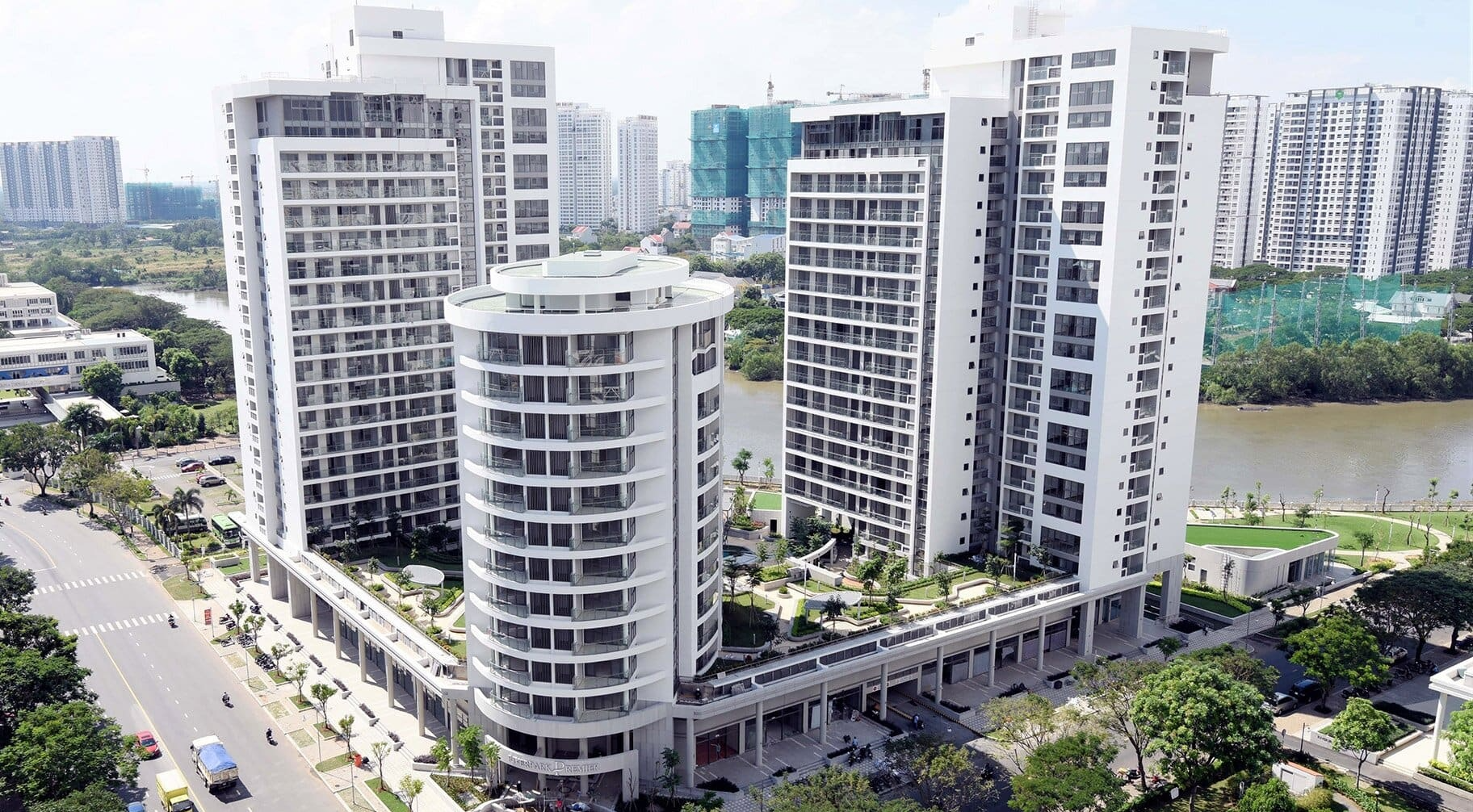 Phối cảnh tổng thể dự án Riverpark Premier, Phú Mỹ Hưng, Quận 7