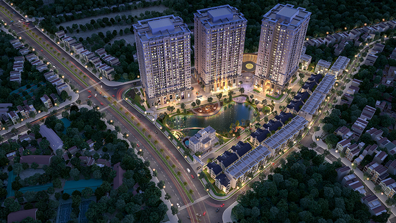 Căn hộ mẫu tại Hateco Apollo Xuân Phương