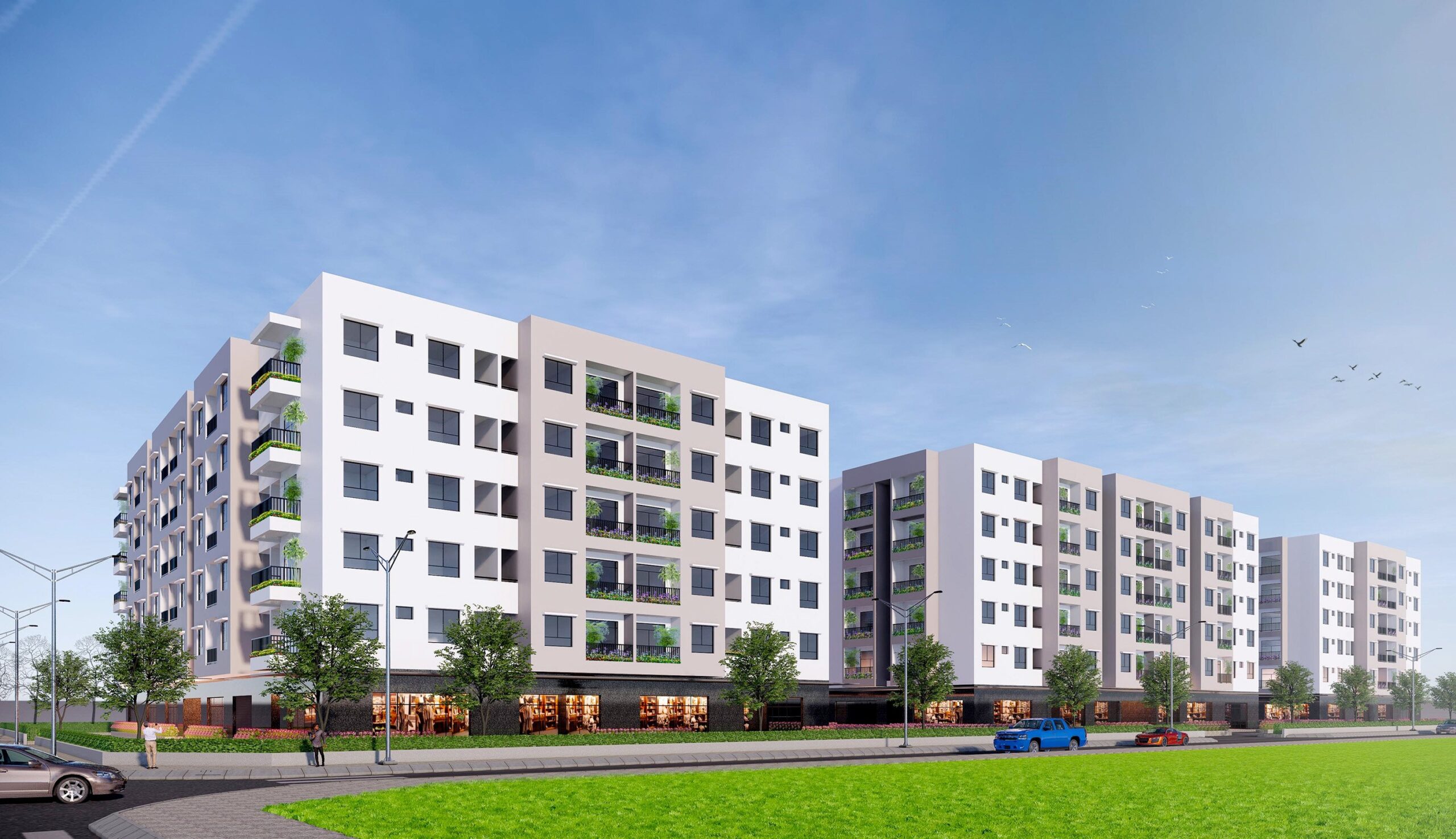 Khu dân cư Lan Anh Residential xanh mát