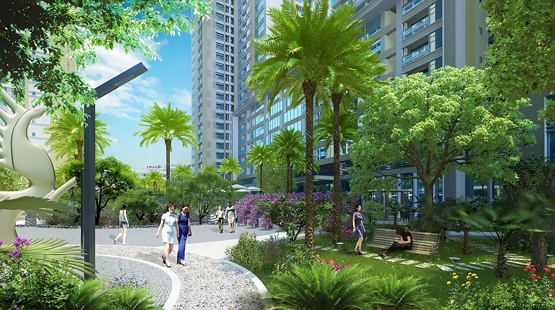 Khu vực xung quanh chung cư FLC Star Tower Hà Đông