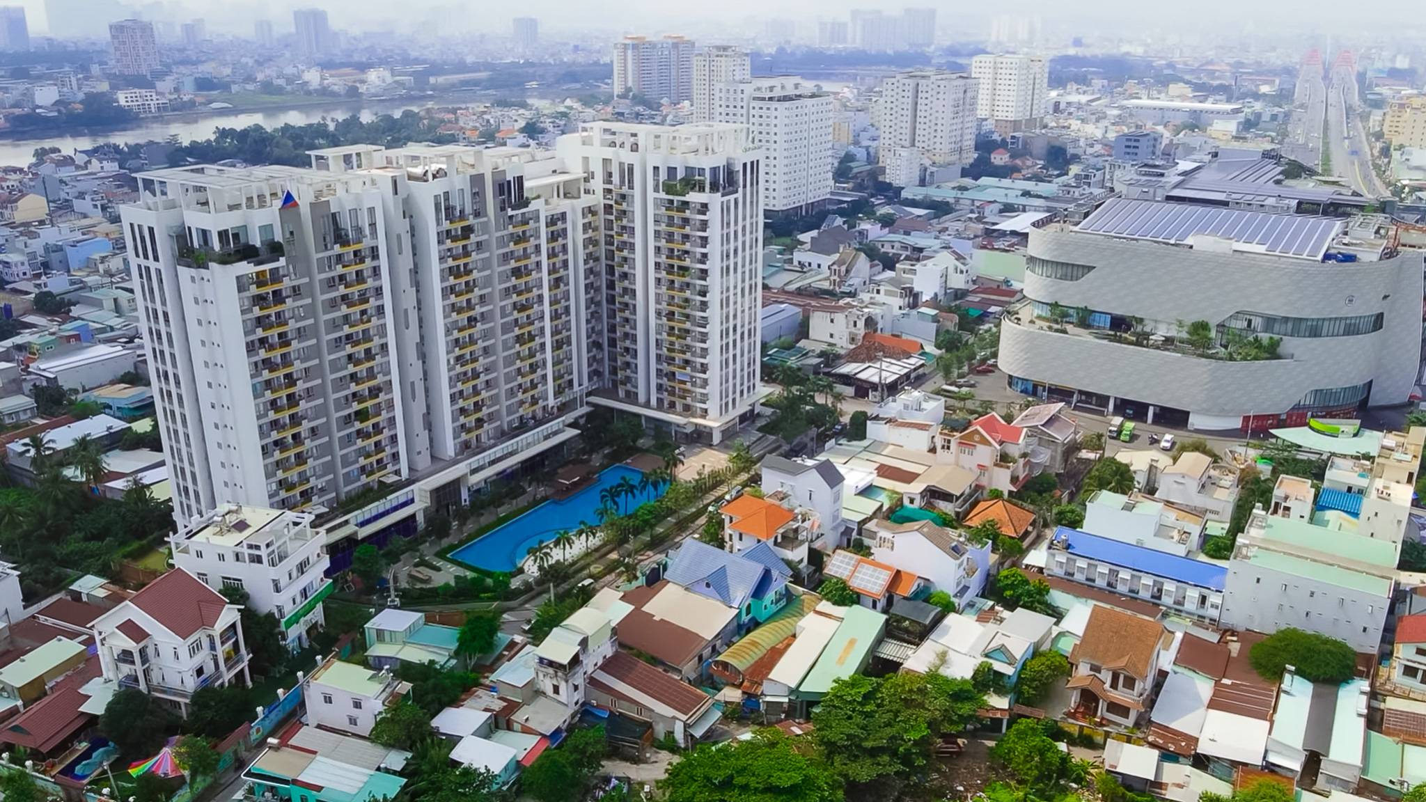 Toàn cảnh dự án căn hộ Opal Garden, TP. Thủ Đức