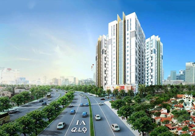 Khu vực xung quanh chung cư Lotus Sen Hồng (Violet Tower) tại TP. Thủ Đức