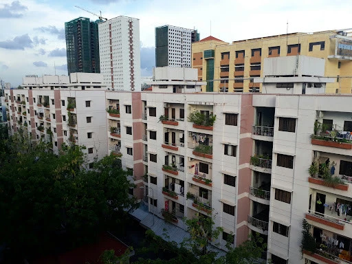 Không gian xanh tại Chung cư Đồng Diều