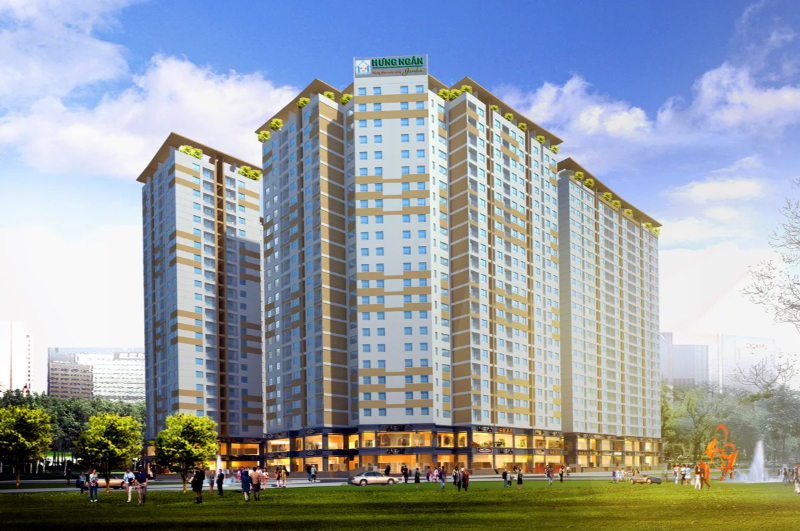 Toàn cảnh chung cư Hưng Ngân Garden, Quận 12