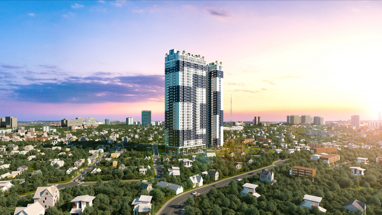 Tiện ích hồ bơi sang trọng tại C SkyView