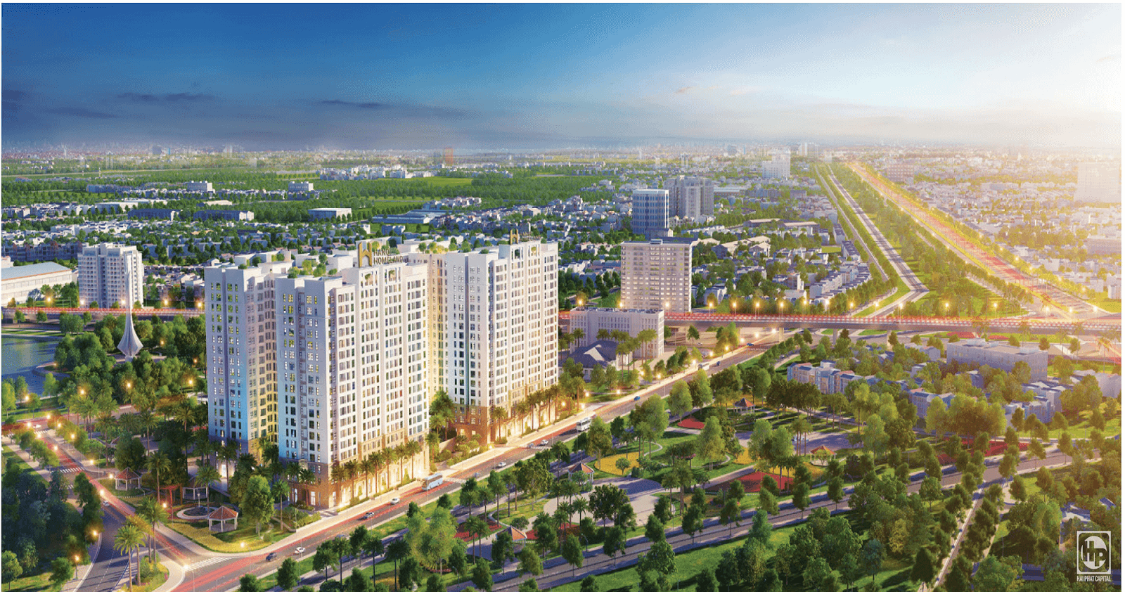 Toàn cảnh dự án chung cư Le Grand Jardin Sài Đồng, Long Biên