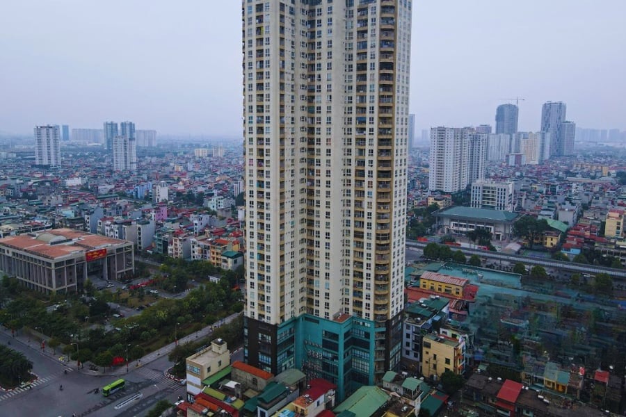 Khu vực xung quanh chung cư SME Hoàng Gia Hà Đông