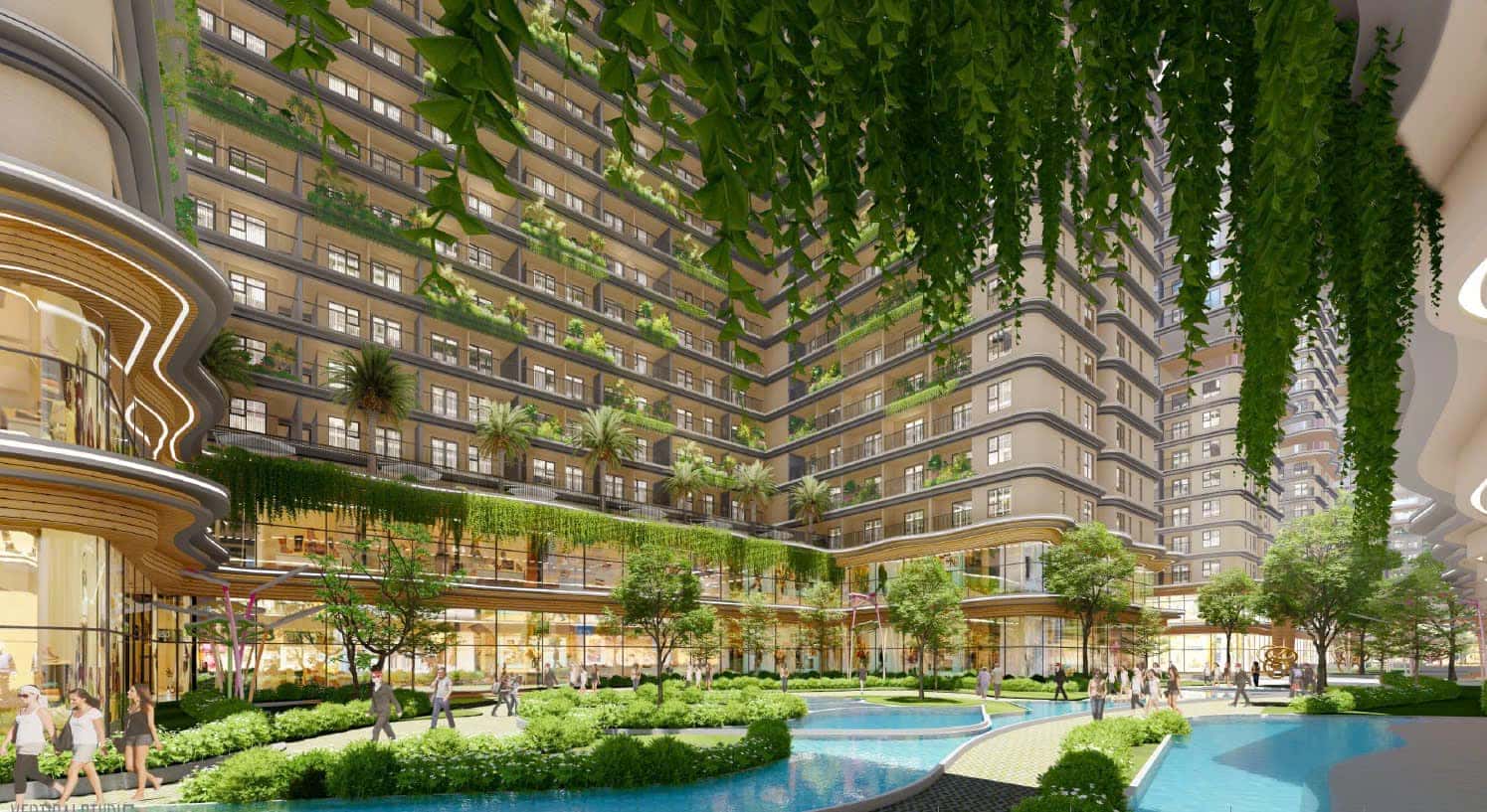 Thiết kế nội thất căn hộ La Pura Thuận An sang trọng hiện đại