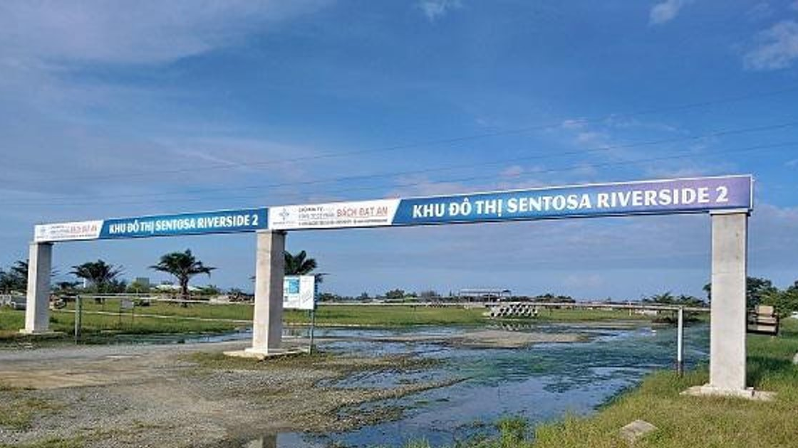 Phối cảnh dự án Sentosa Riverside ven sông Cổ Cò