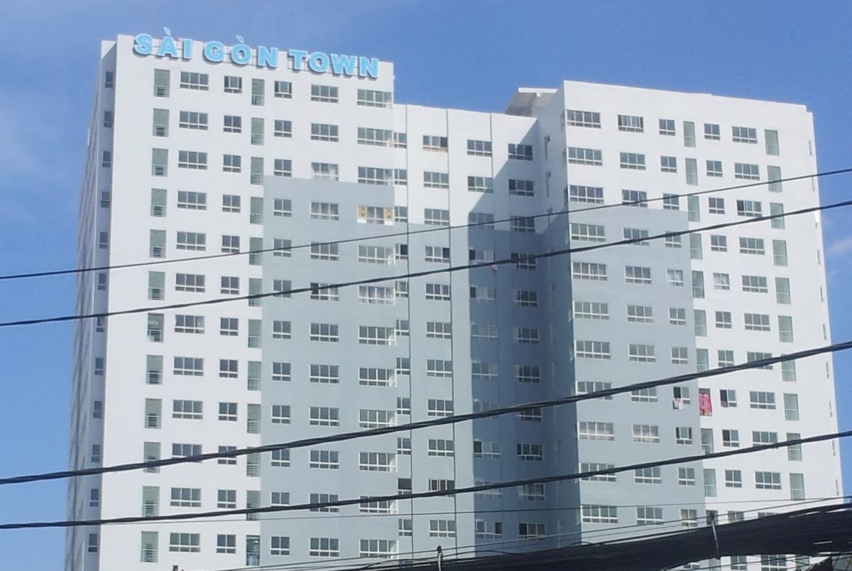Toàn cảnh chung cư Sài Gòn Apartment (Sài Gòn Town), quận Tân Phú
