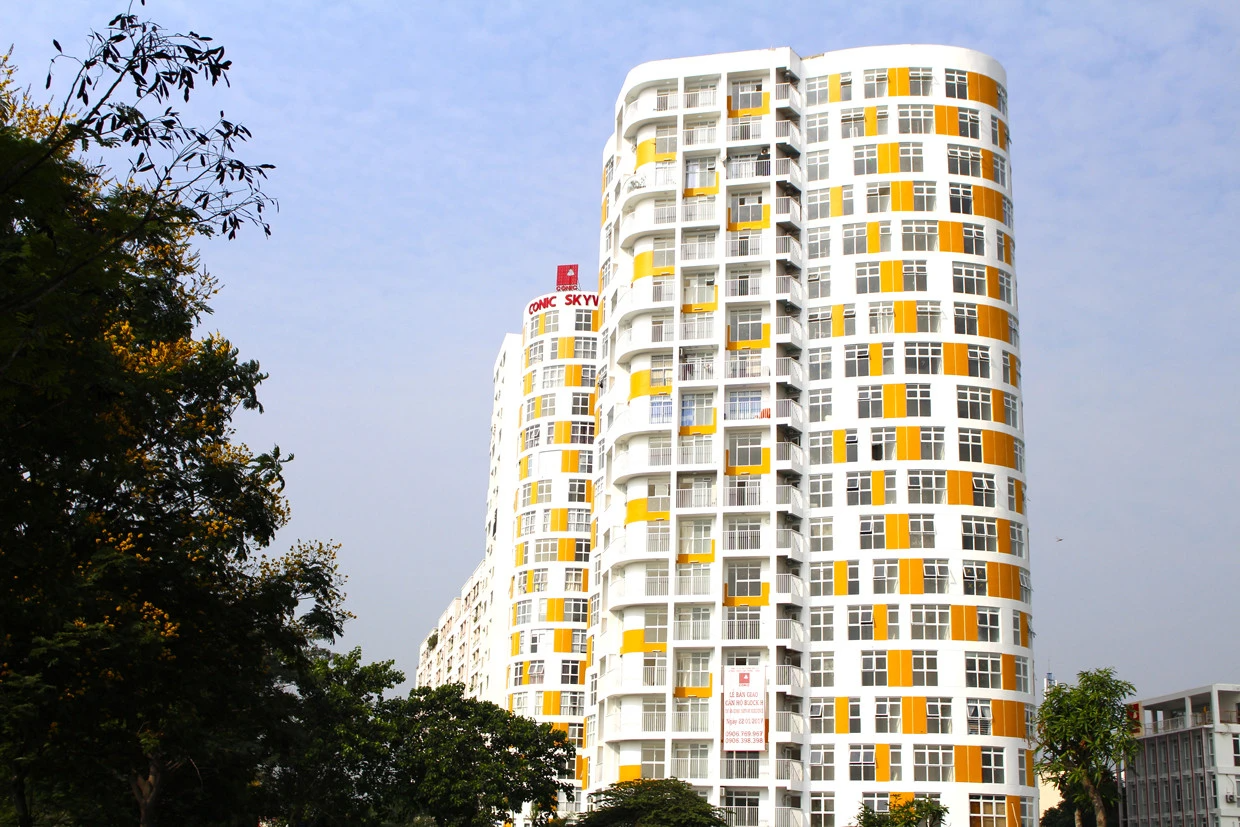 Nội thất một căn hộ điển hình tại Skyway Residence