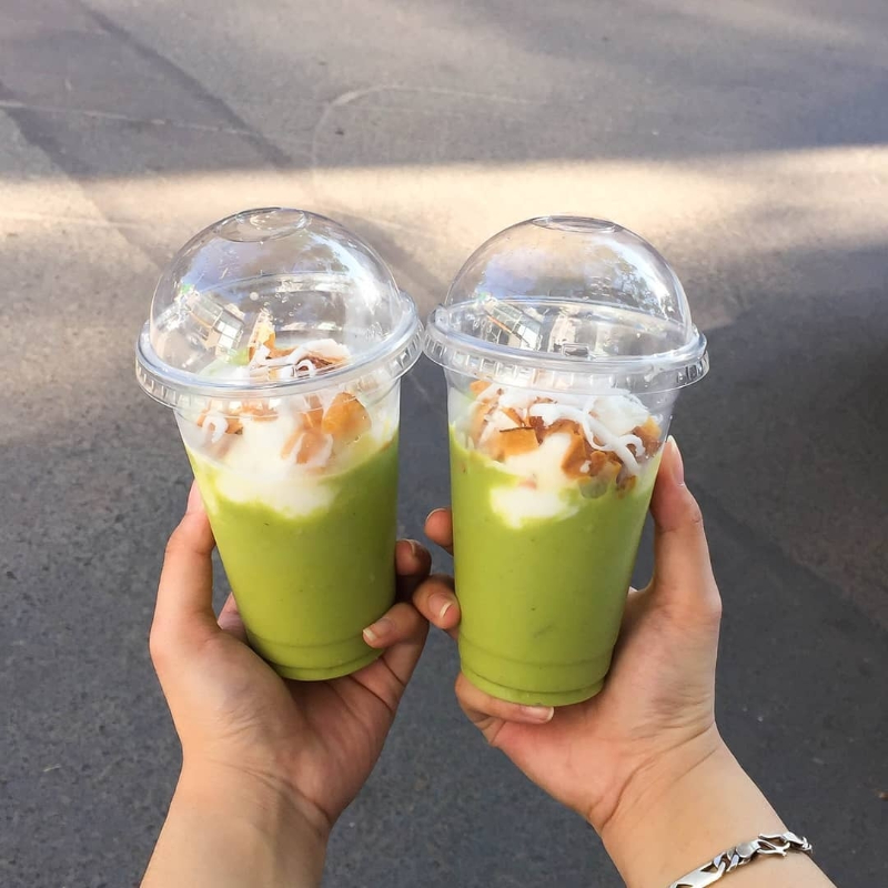 Kem bơ Đà Lạt là món ăn ngon, hấp dẫn