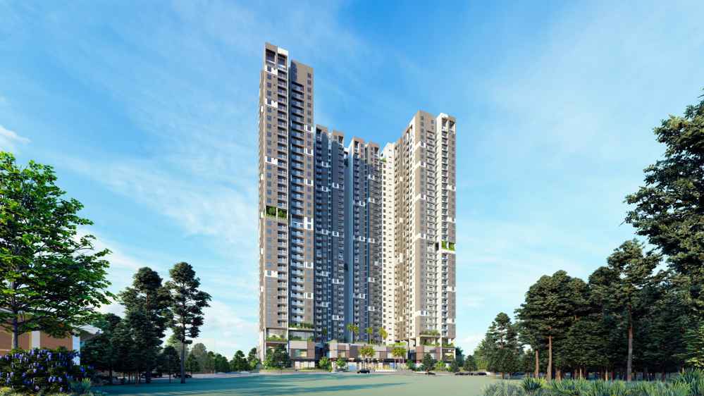 Khu vực xung quanh chung cư HT Pearl Dĩ An
