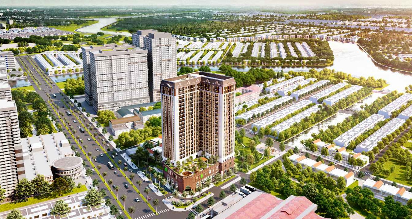 Khu vực sầm uất xung quanh Viva Plaza trên đường Nguyễn Thị Thập