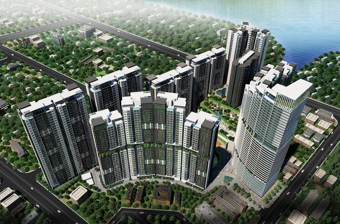 Phối cảnh tổng thể dự án La Casa Quận 7