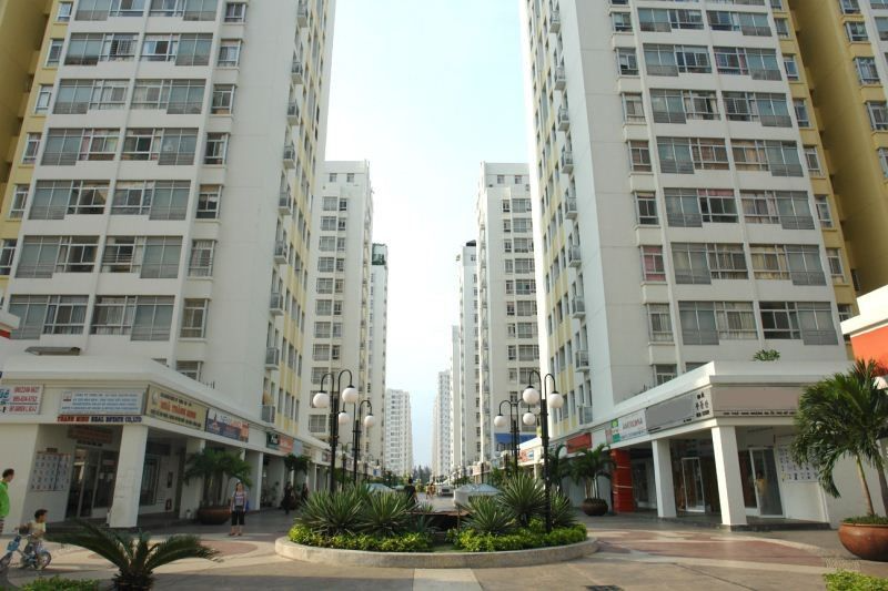 Không gian nội thất ấm cúng và hiện đại tại căn hộ Sky Garden 2